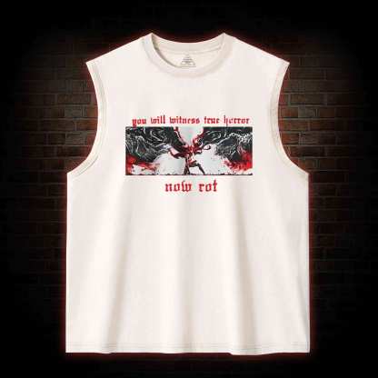 Put These Foolish Ambitions to Rest Washed Tank Top