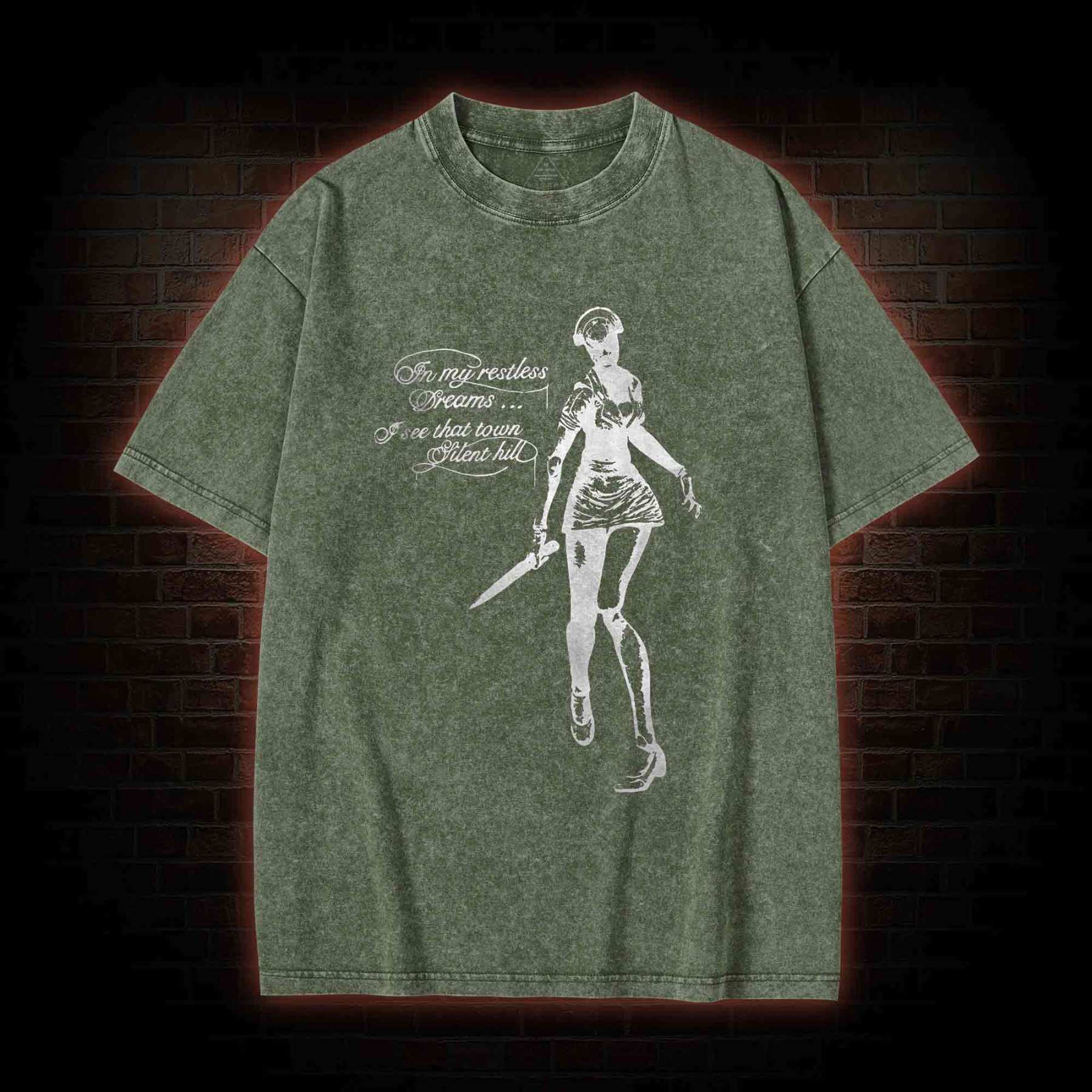 In My Restless Dreams... Washed T-shirt