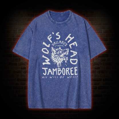 Wolf's Head Jamboree Washed T-shirt