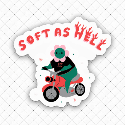 Sofe As Hell Sticker