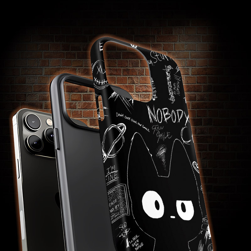 Doodle Cat Phone Case