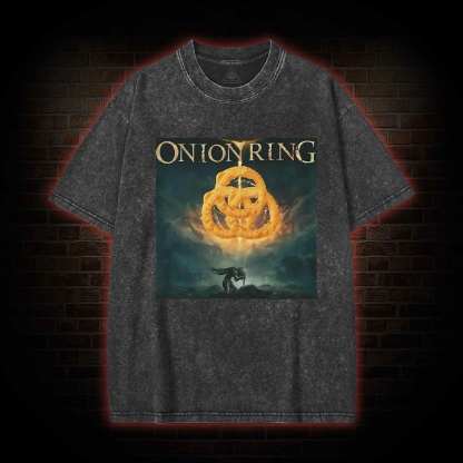 Onion Ring Washed T-shirt