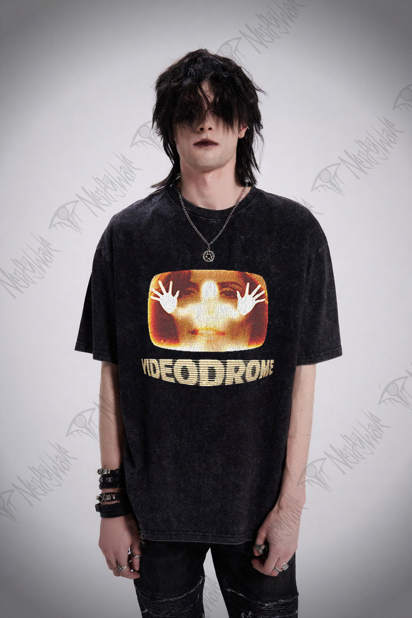 Careful... It Bites Washed T-shirt