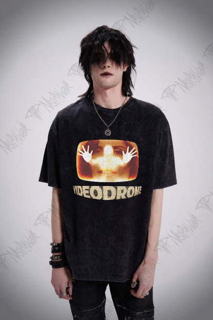 Careful... It Bites Washed T-shirt