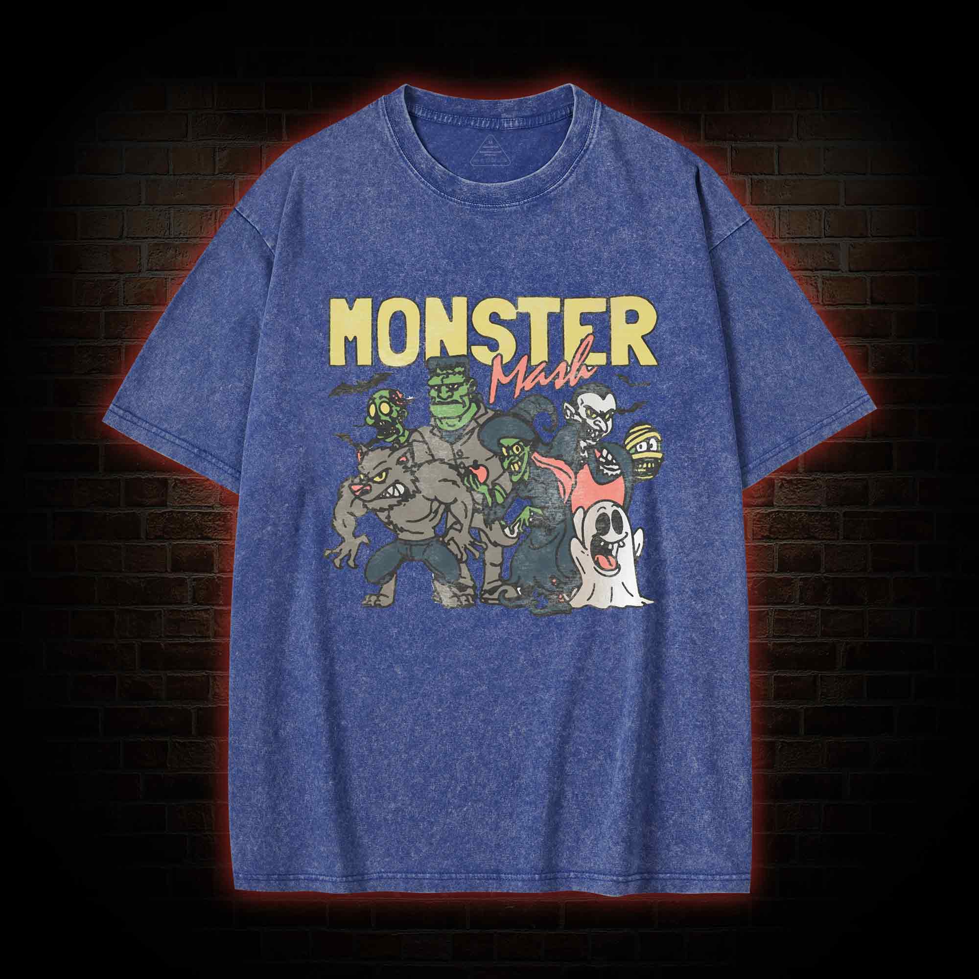 Ghost Halloween Washed T-shirt