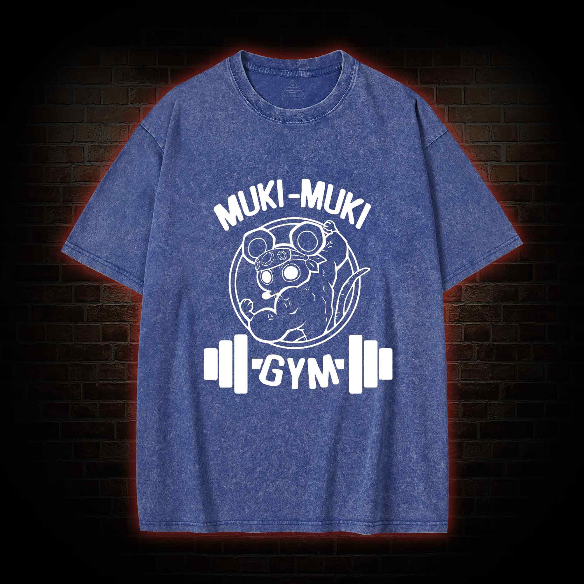 Mouse Workout Washed T-shirt
