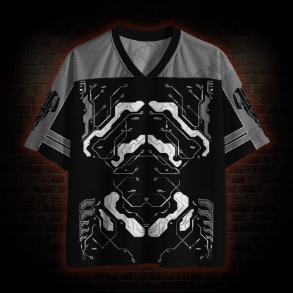 Mechanical Skeleton Mesh Jersey