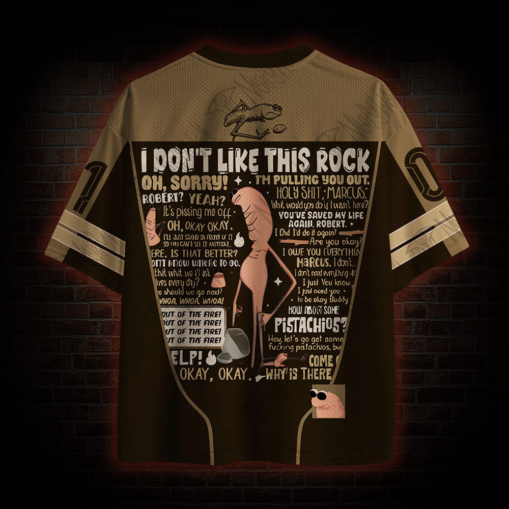 I Don't Like This Rock Meme Mesh Jersey