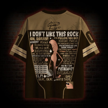 I Don't Like This Rock Meme Mesh Jersey