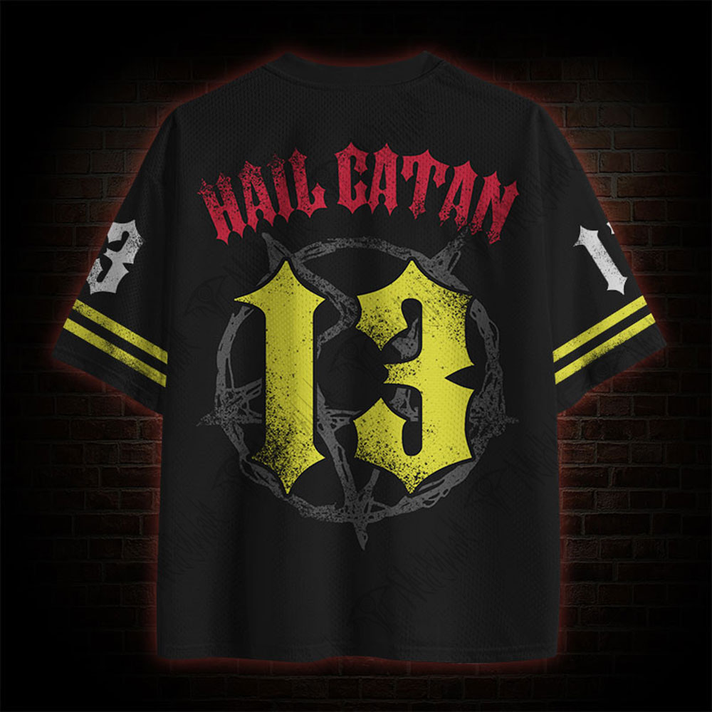 The Devil is in My Mind Mesh Jersey