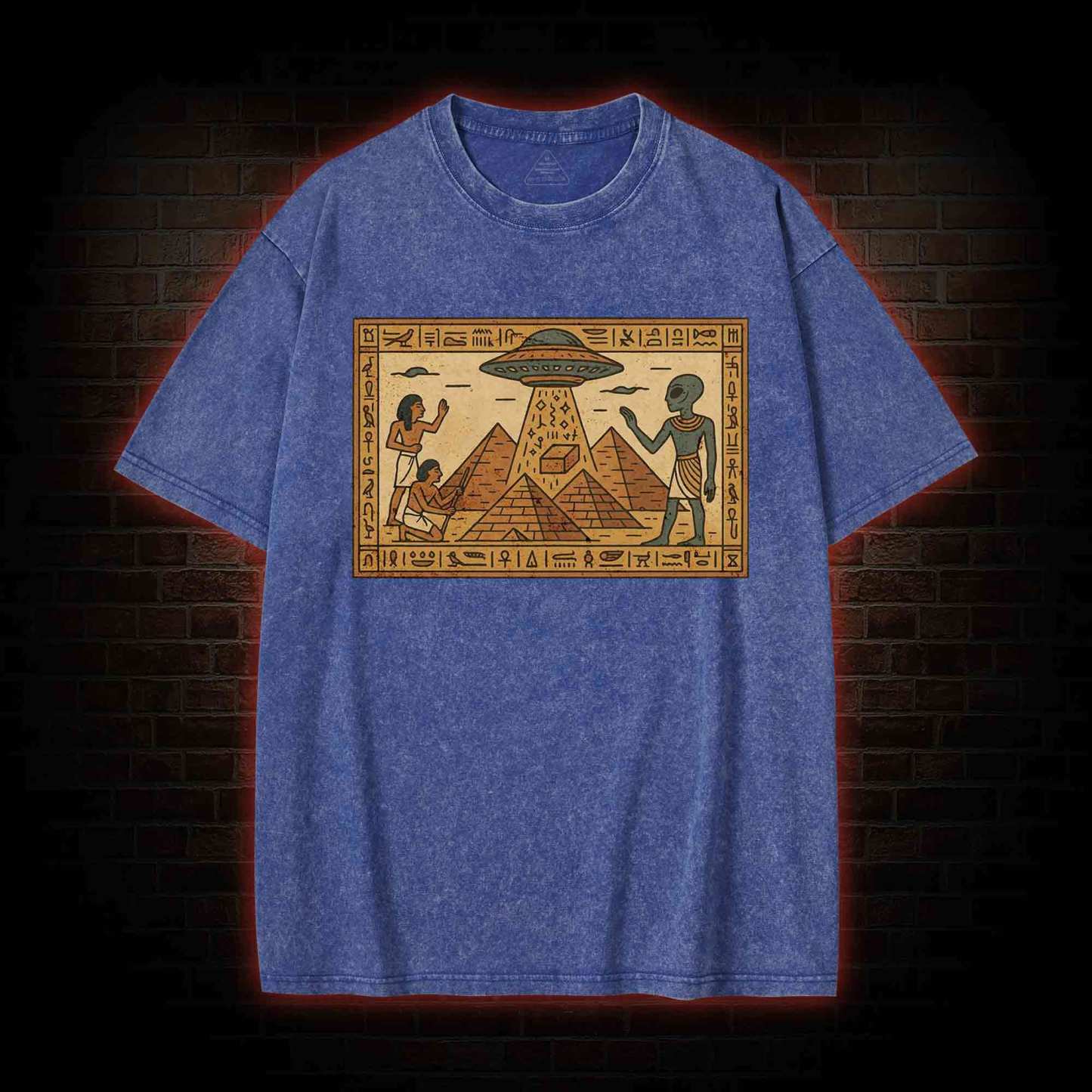 Ancient Aliens Washed T-shirt