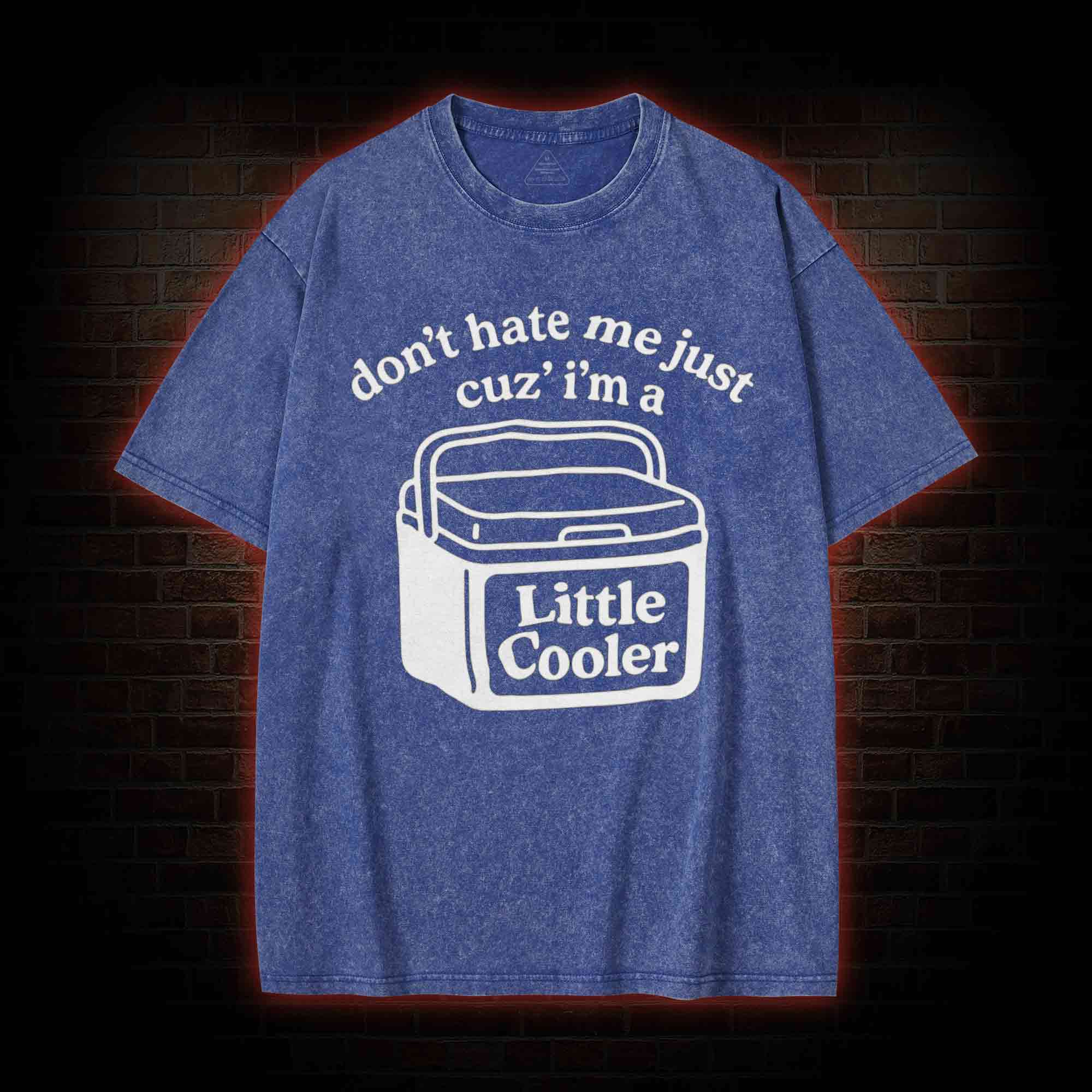 Don't Hate Me Cuz I'm a Little Cooler Washed T-shirt