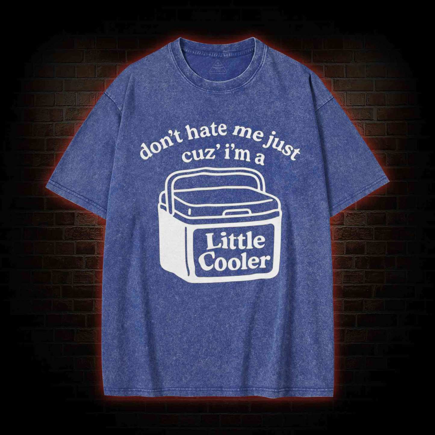 Don't Hate Me Cuz I'm a Little Cooler Washed T-shirt