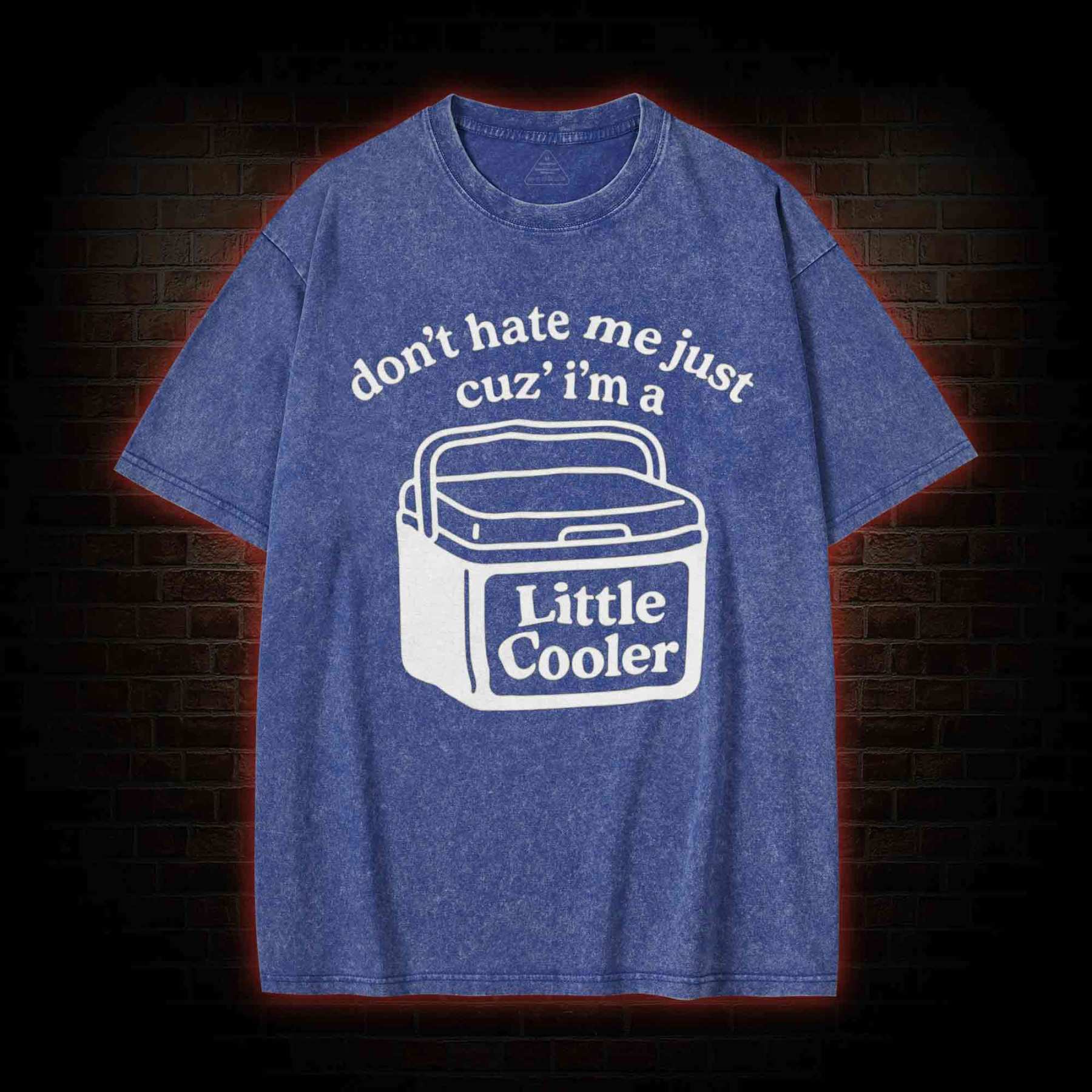Don't Hate Me Cuz I'm a Little Cooler Washed T-shirt
