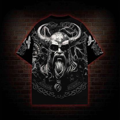 Celtic Viking Norse God Warrior All Over Print T-shirt