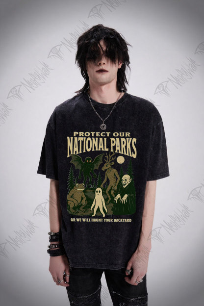 Protect Our National Parks Washed T-shirt