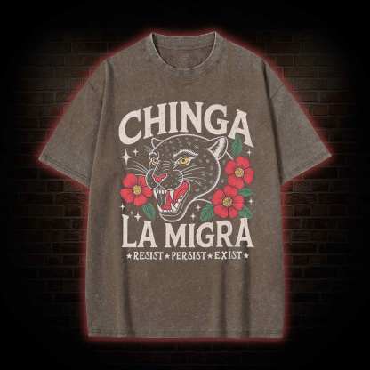 Persist Exist Washed T-shirt