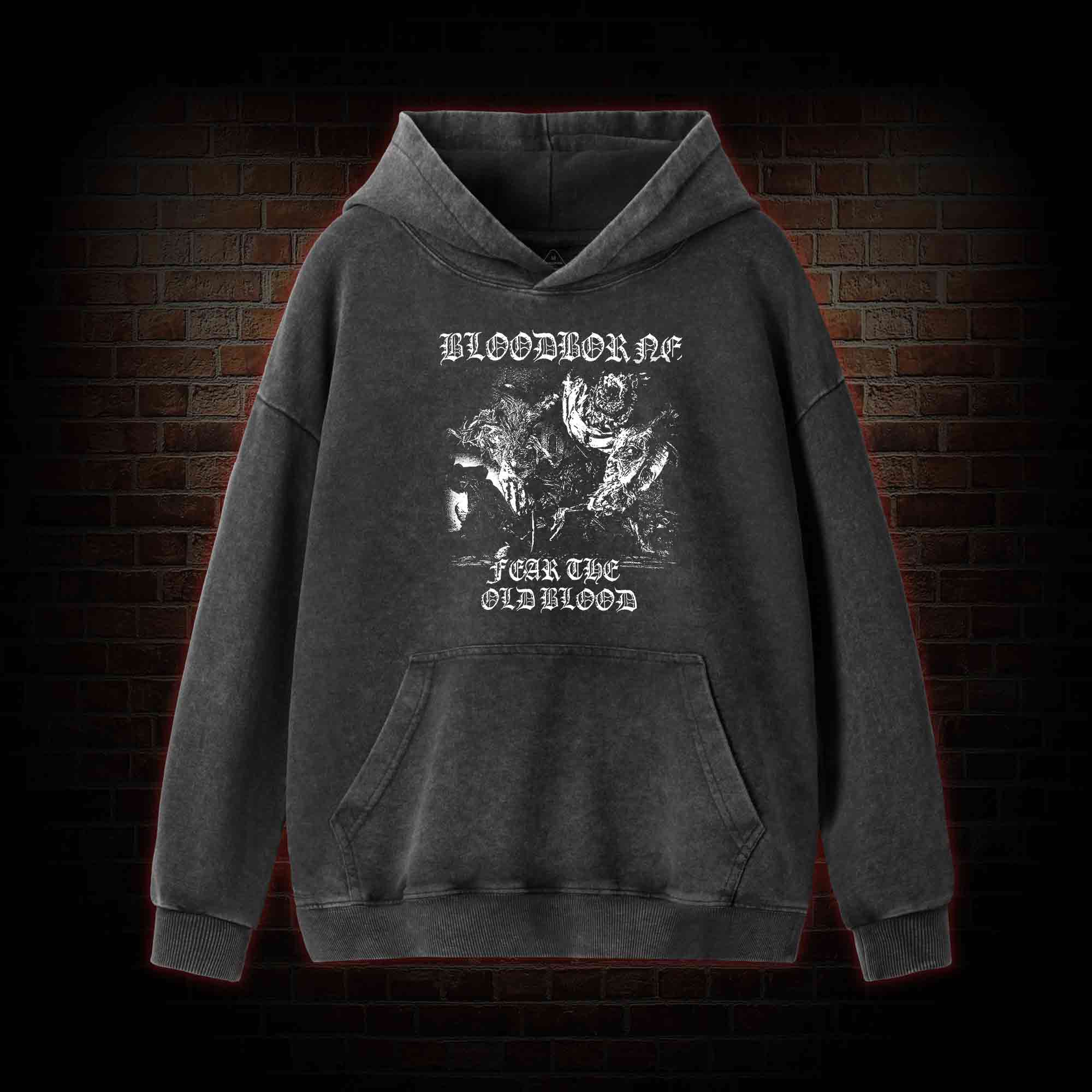 The Accursed Washed Hoodie