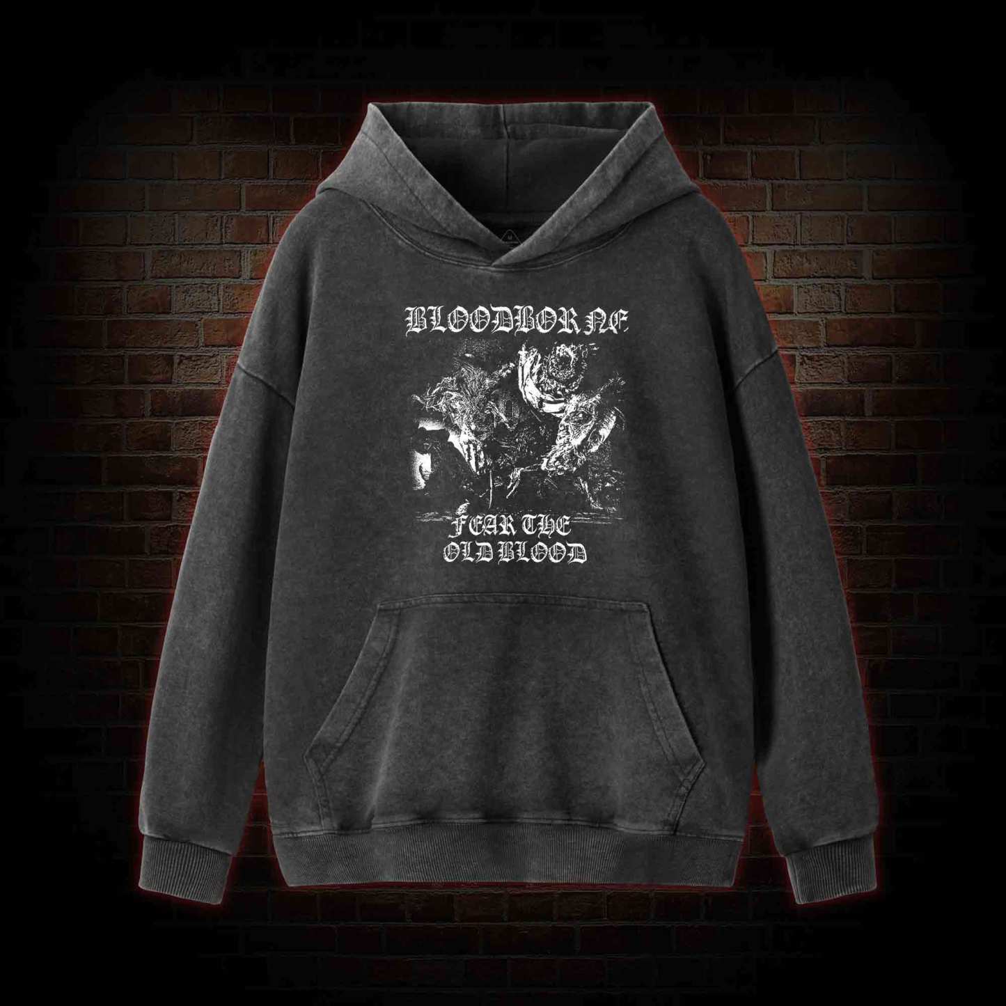 The Accursed Washed Hoodie