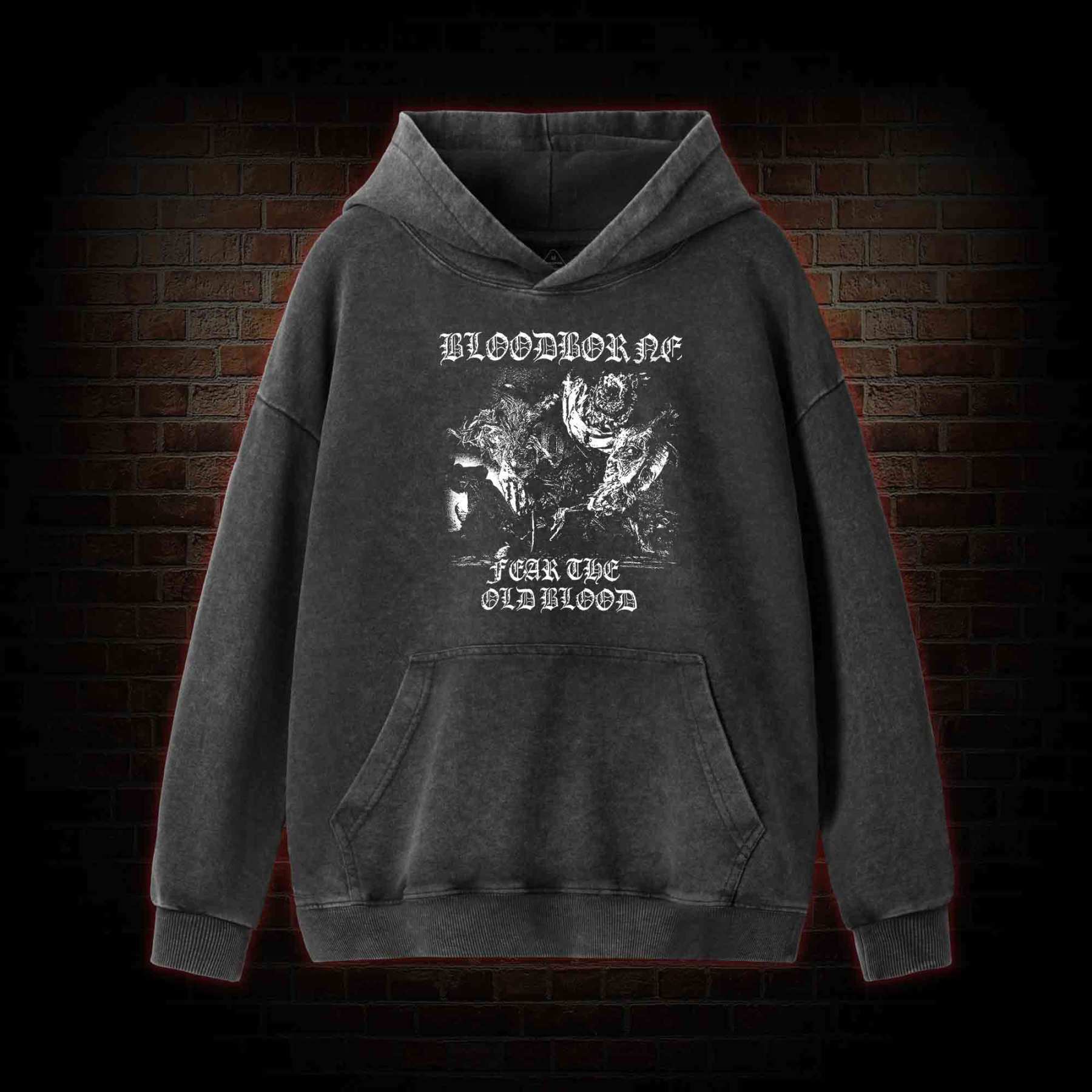 The Accursed Washed Hoodie