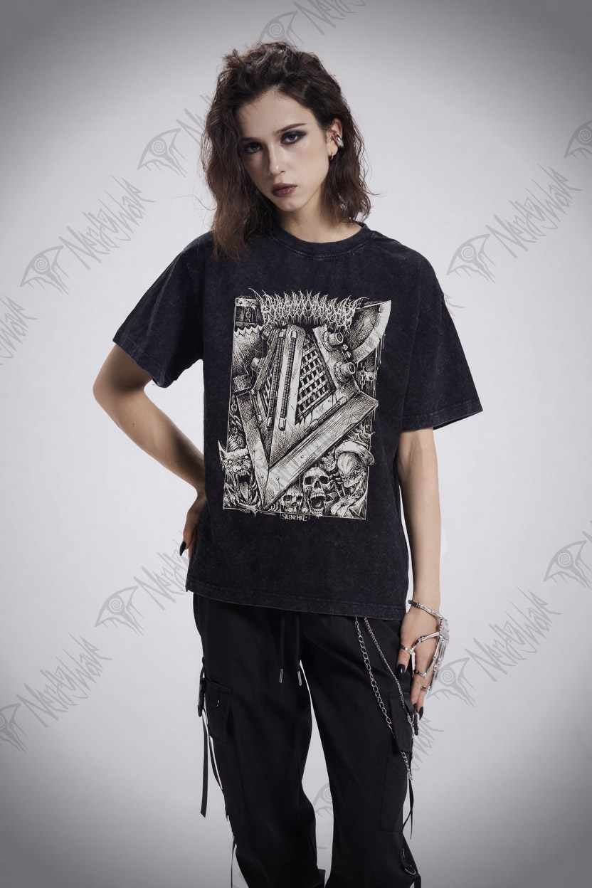 Pyramid Head Vintage Washed T-shirt