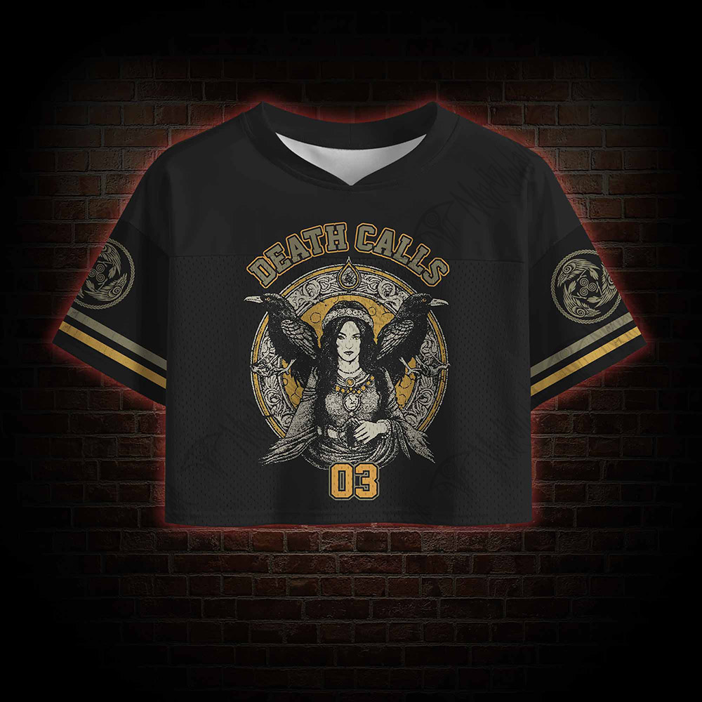 Morrigan Crop Sports Jersey