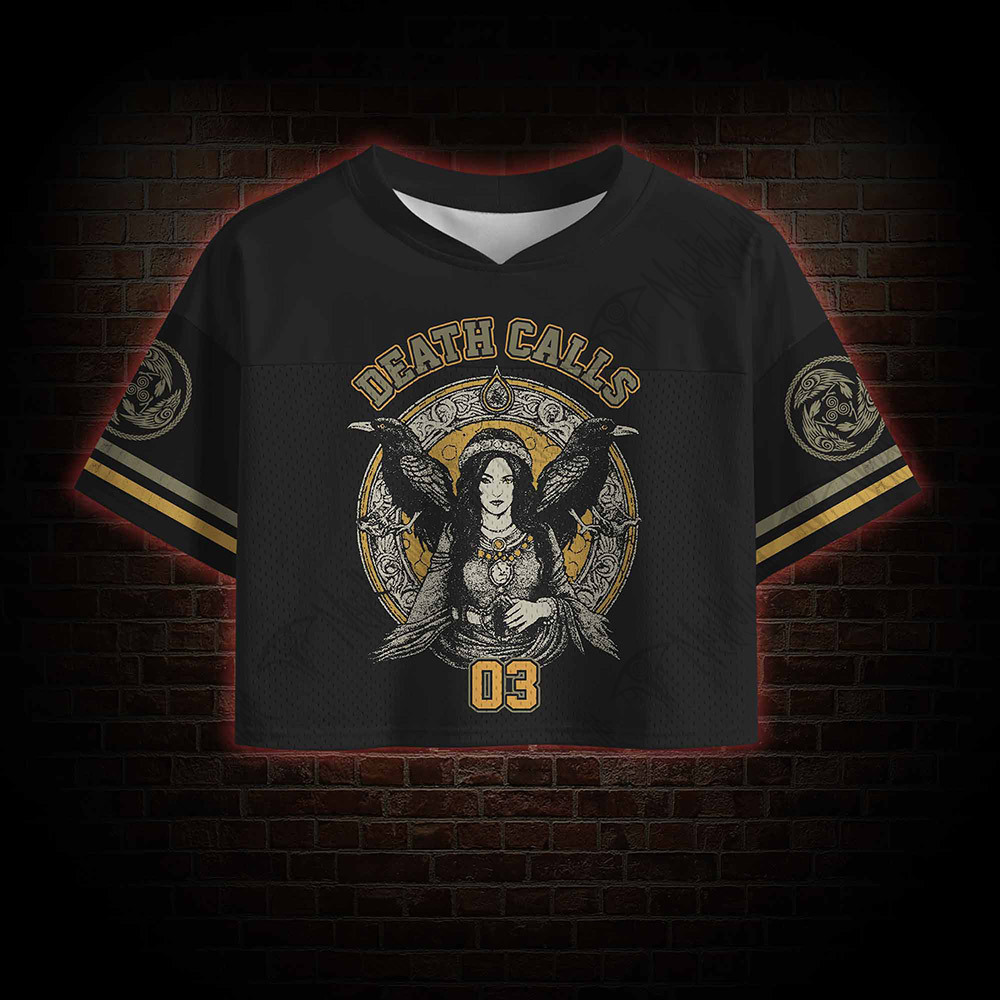 Morrigan Crop Sports Jersey