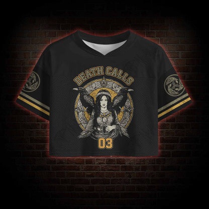 Morrigan Crop Sports Jersey