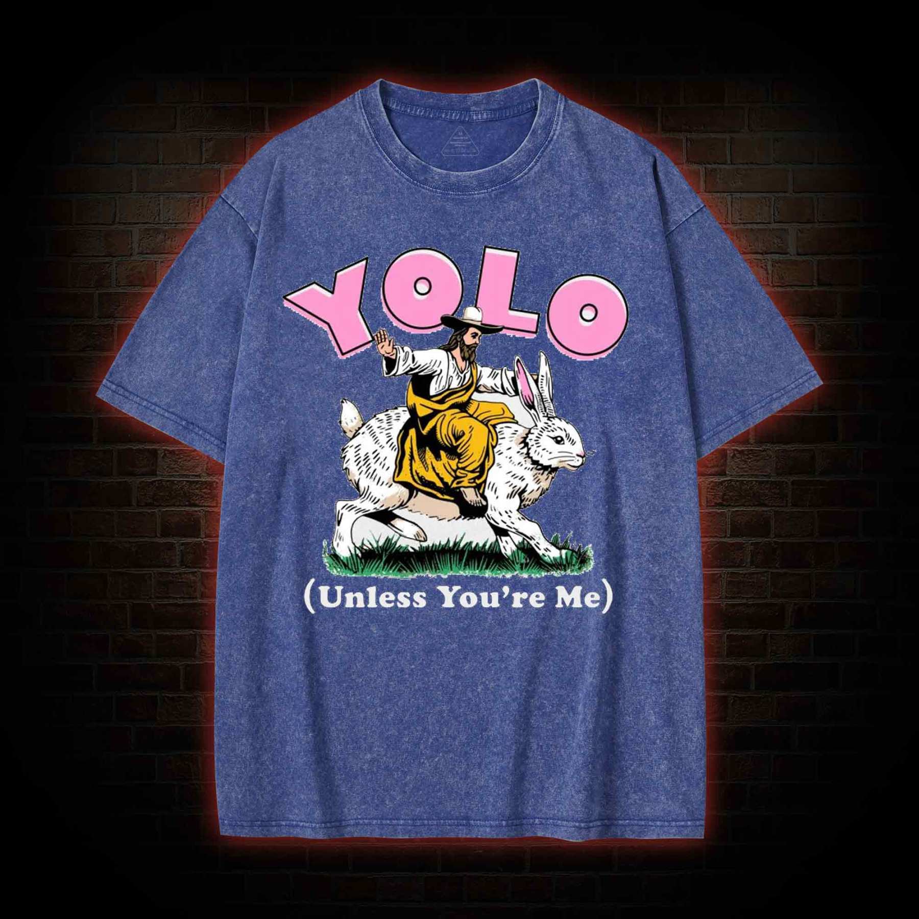 YOLO Unless You're Me Washed T-shirt