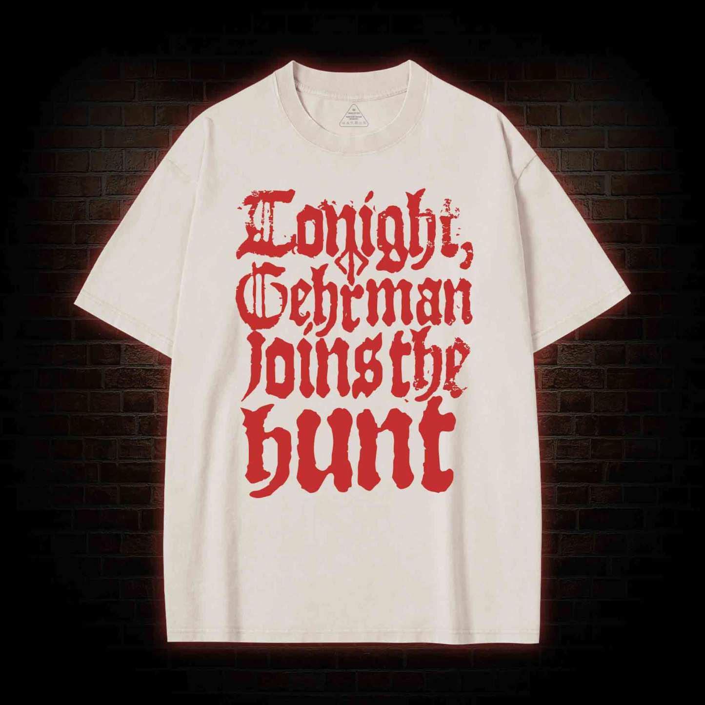 Gehrman Joins The Hunt Washed T-shirt