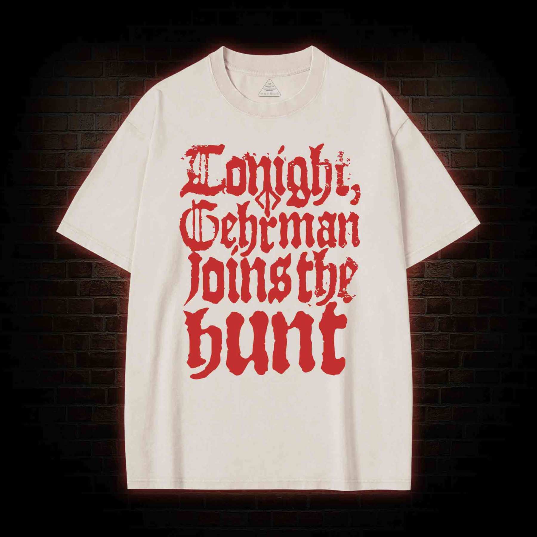 Gehrman Joins The Hunt Washed T-shirt