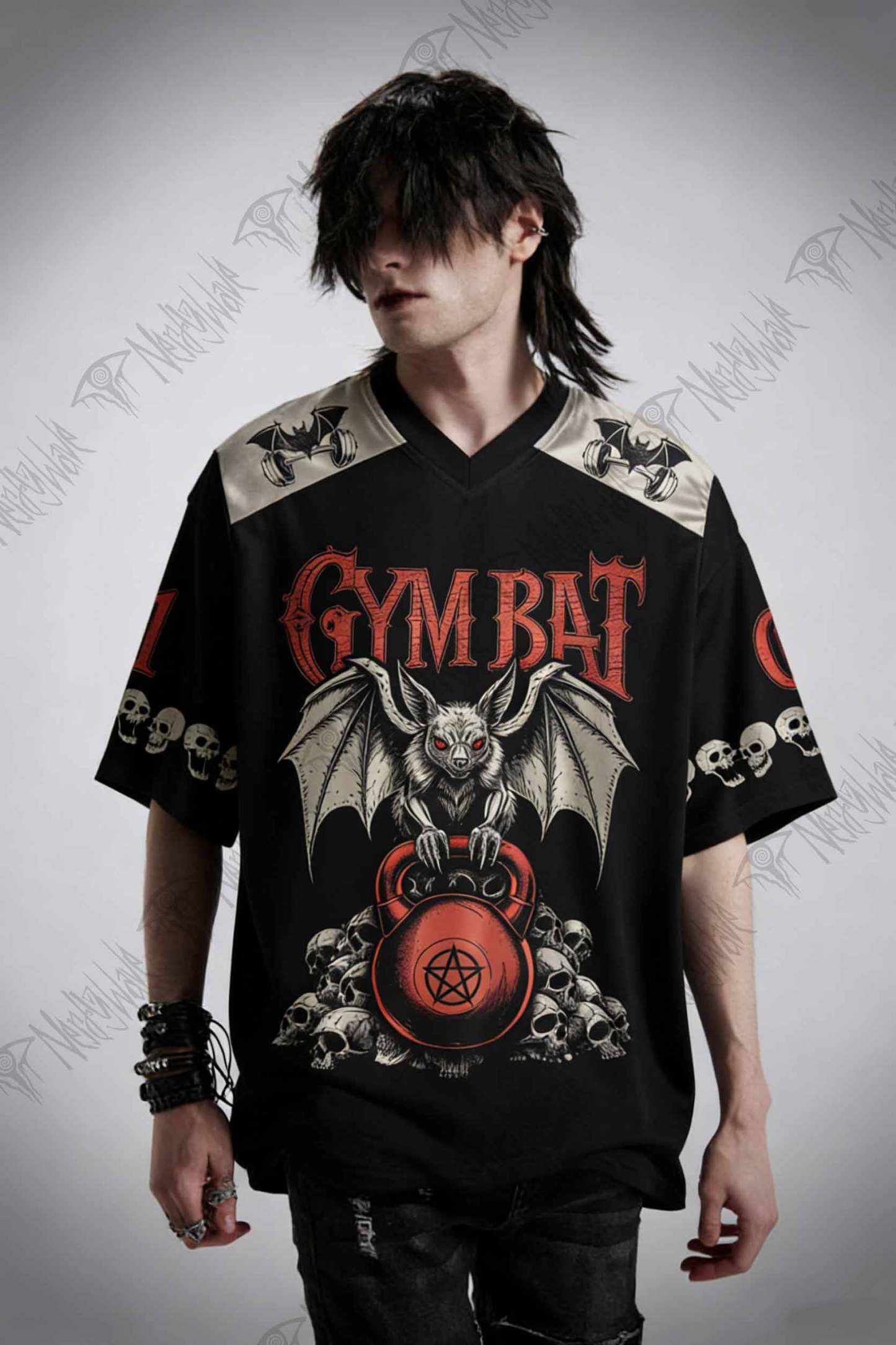 Gym Power Oversized Jersey