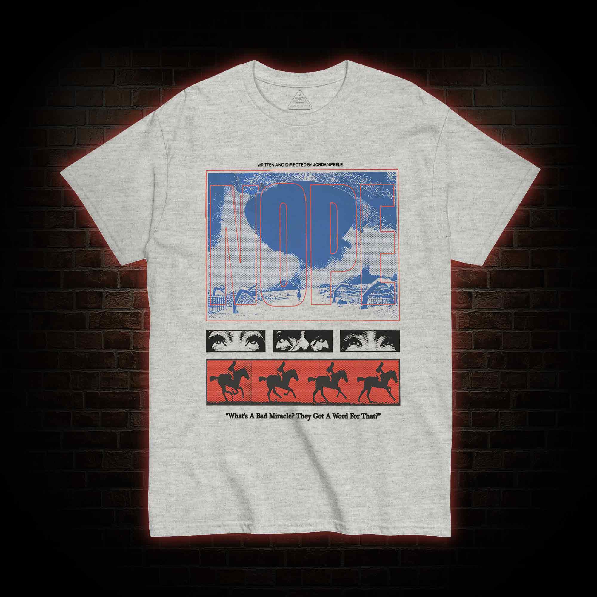 Standing Blue Shoes T-shirt 