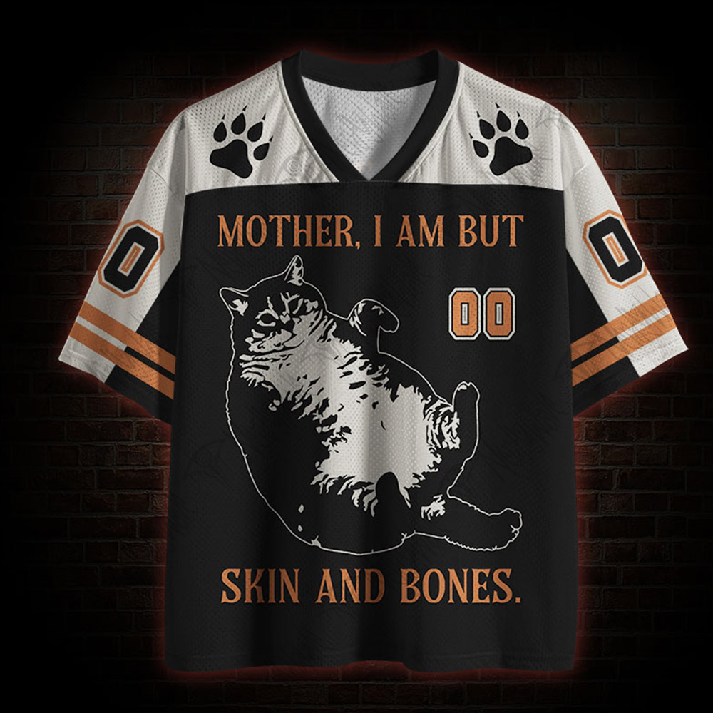 I am but Skin and Bones Mesh Jersey