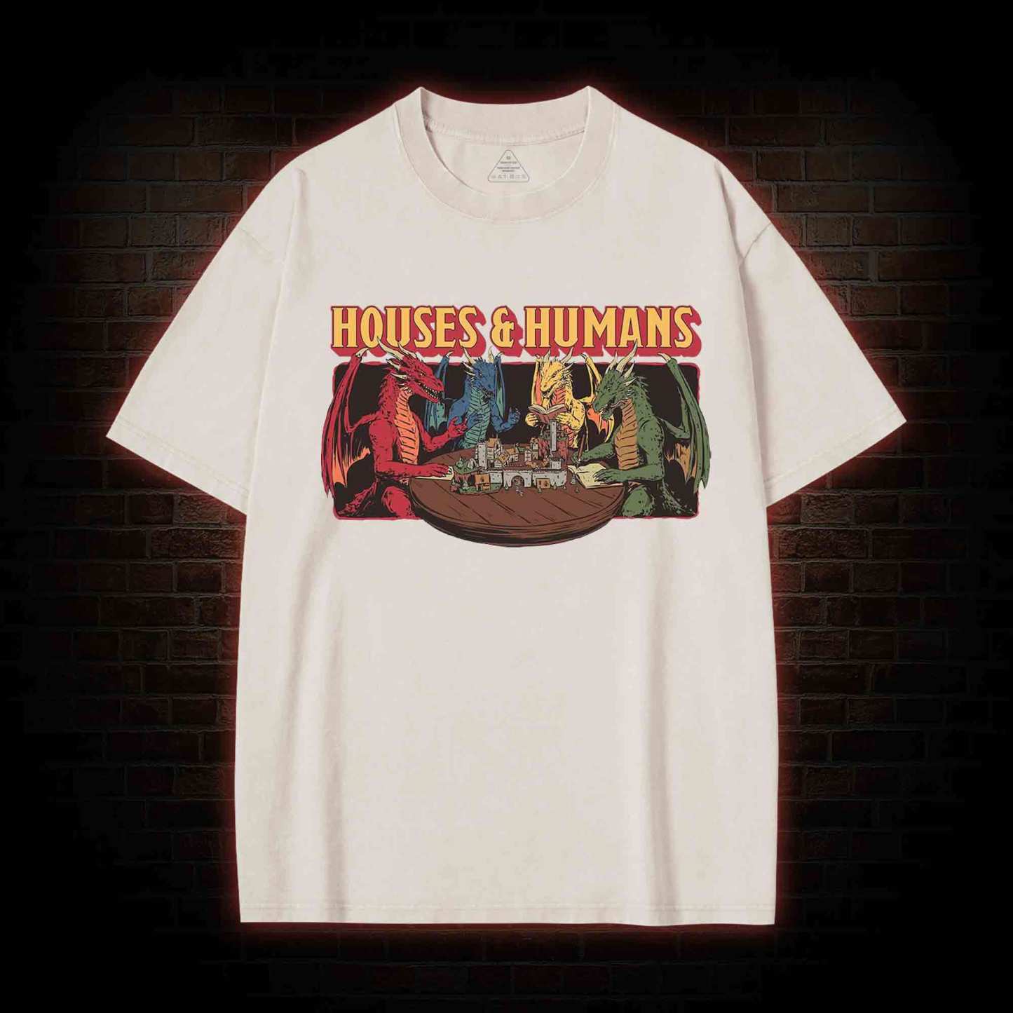 Houses and Humans Washed T-shirt