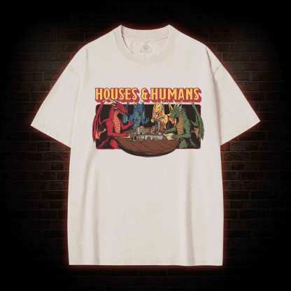 Houses and Humans Washed T-shirt