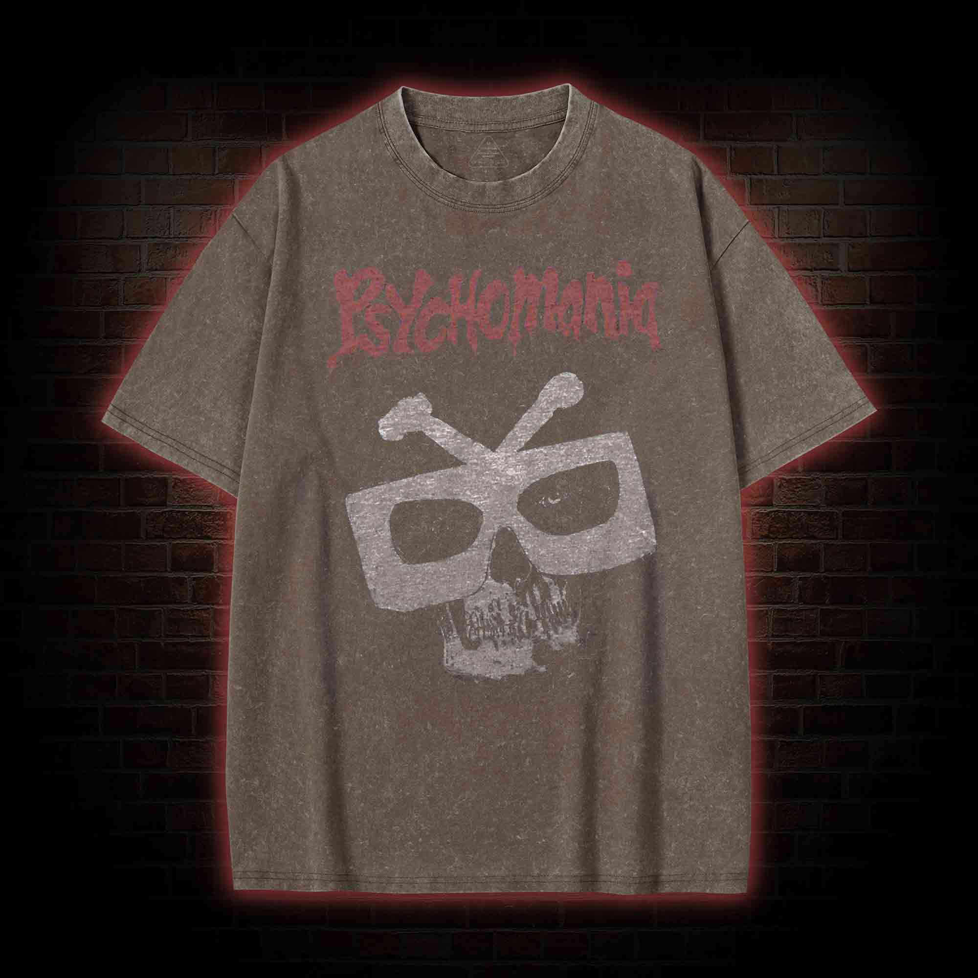 I've Always Fancied Driving Through a Brick Wall Washed T-shirt