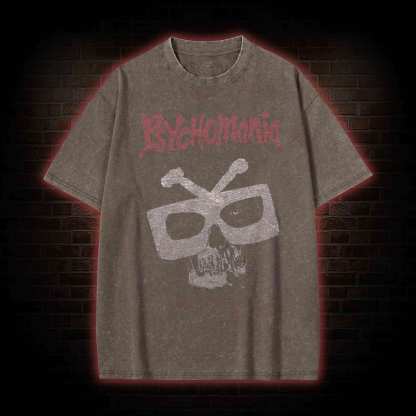 I've Always Fancied Driving Through a Brick Wall Washed T-shirt