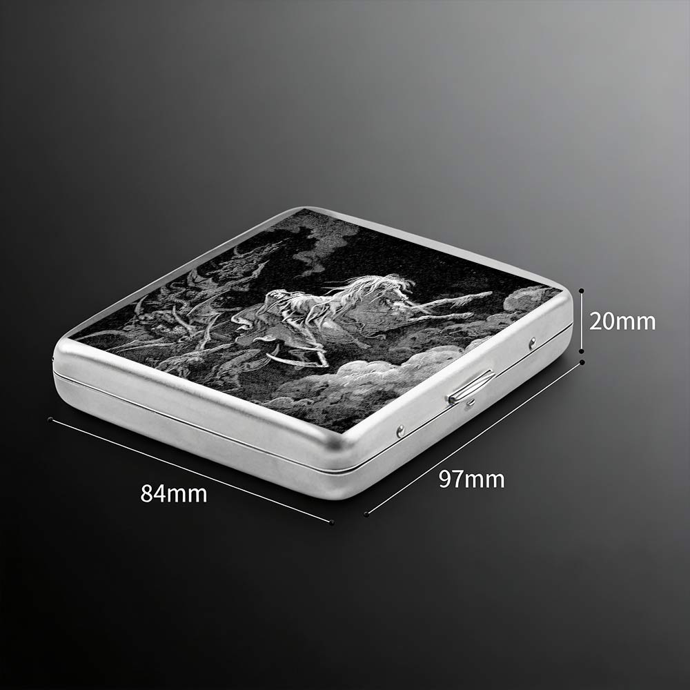 Death on the Pale Horse Compressed Cigarette Box