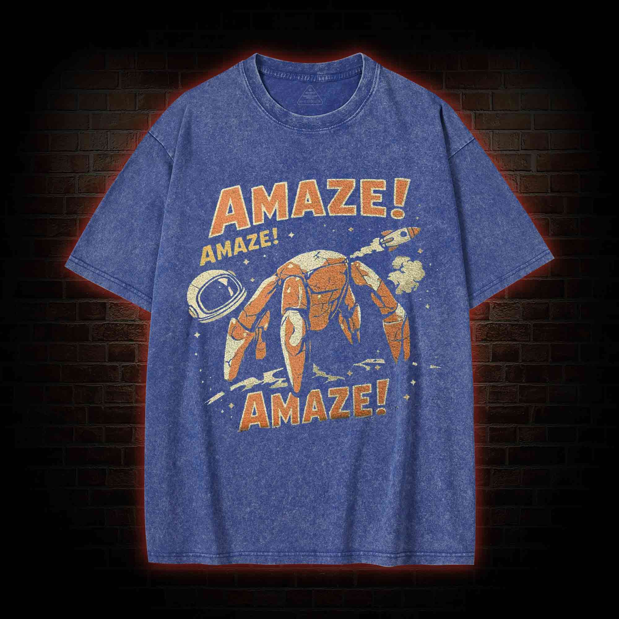 Amaze! Amaze! Amaze! Washed T-shirt