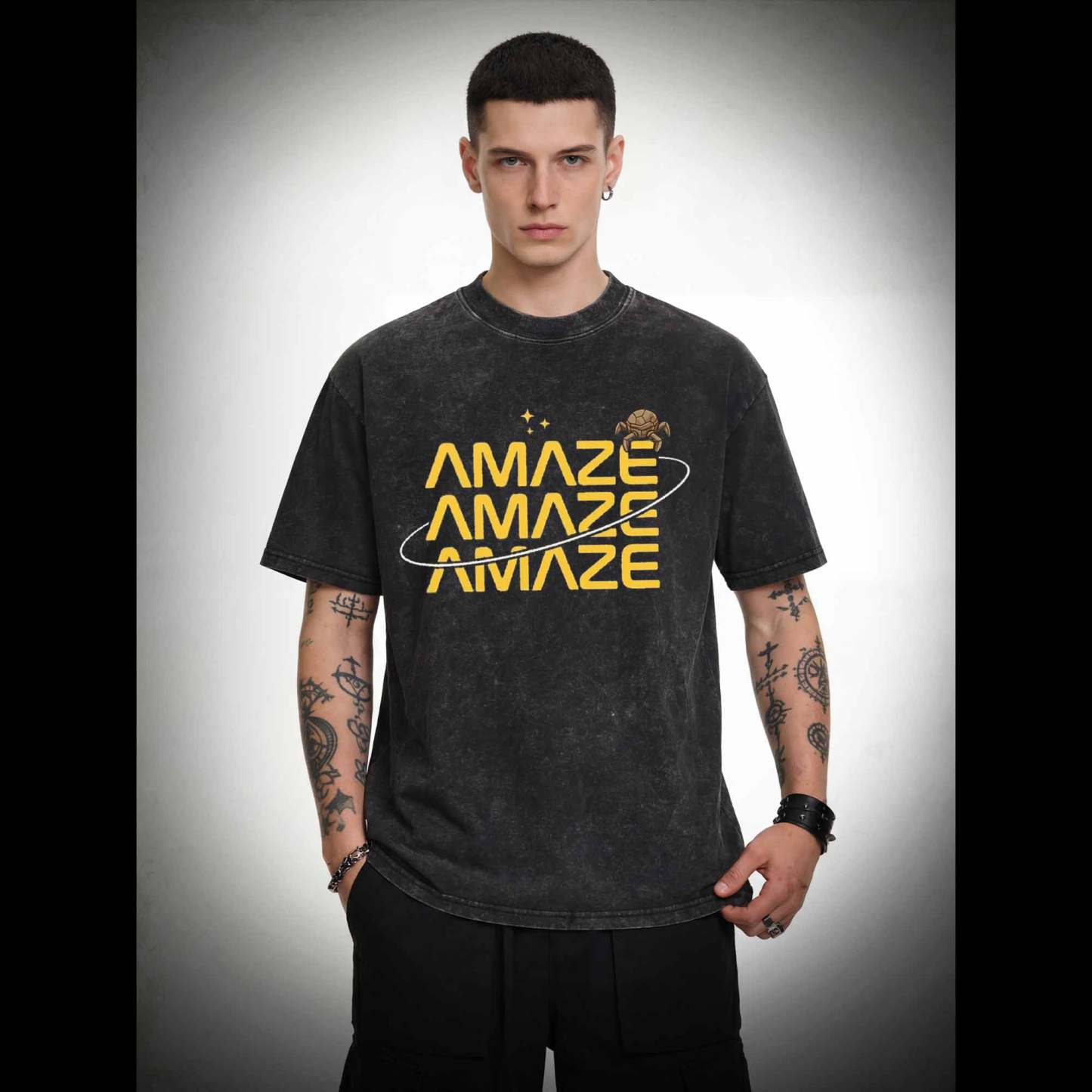 Amaze Space Washed T-shirt