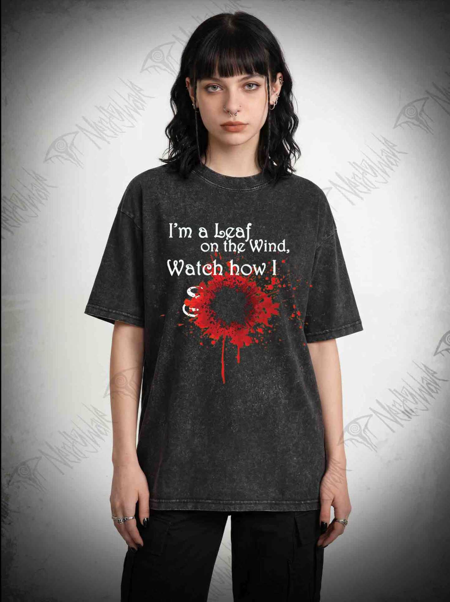 Leaf on the Wind Washed T-shirt
