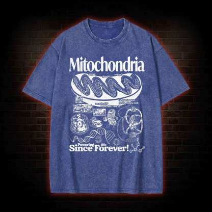 Mitochondria Vintage Washed T-shirt