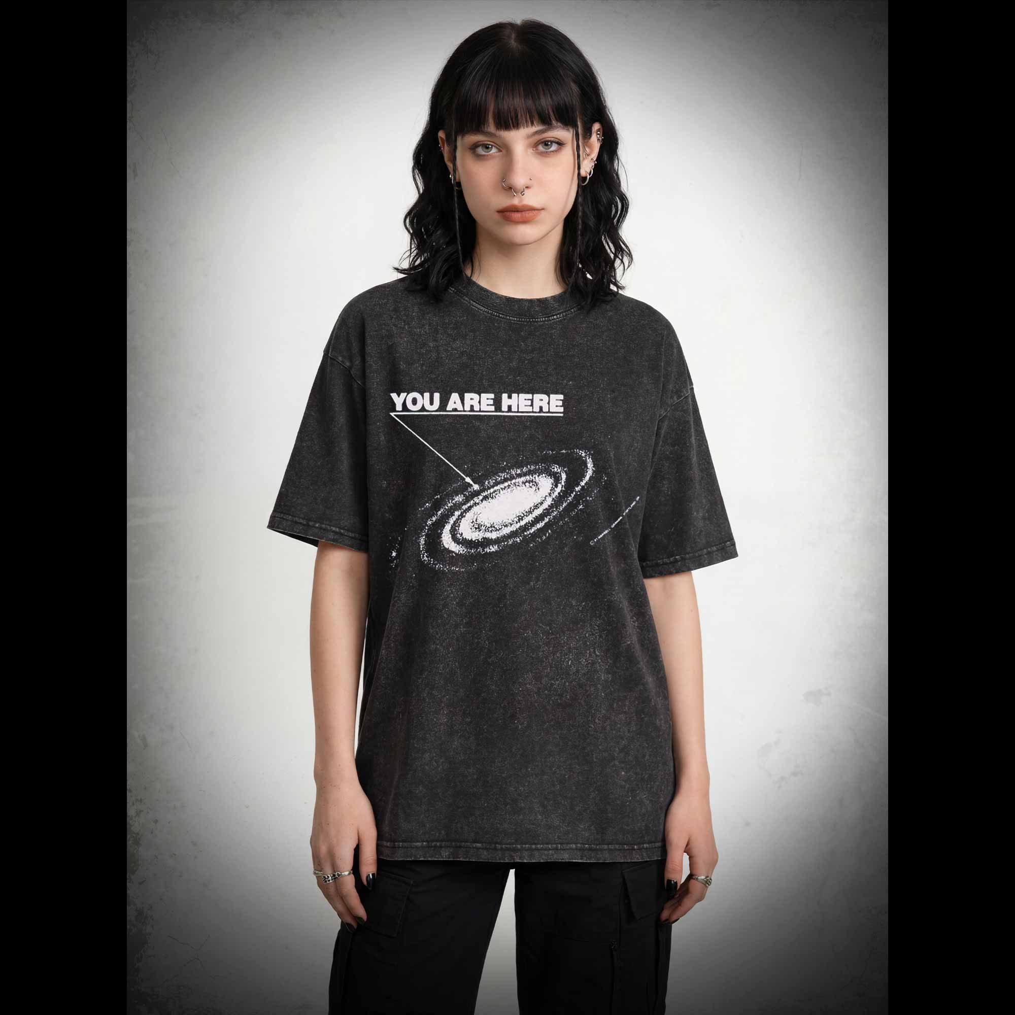 You Are Here Washed T-shirt