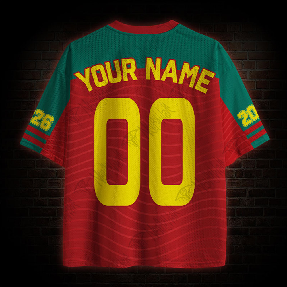 Personalized Armillary Sphere Portugal Mesh Jersey