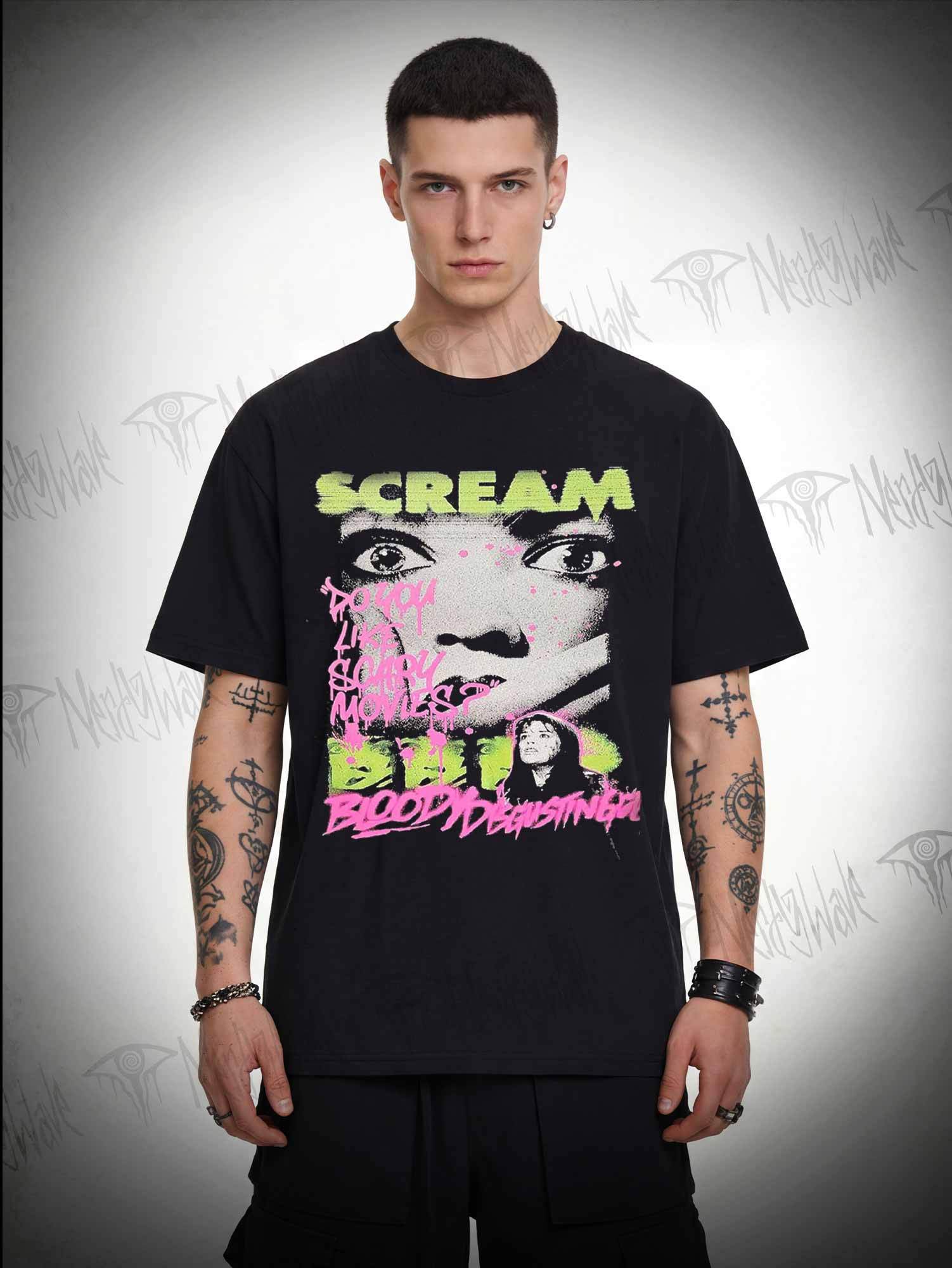 Do You Like Scary Movies? Vintage Movie T-shirt