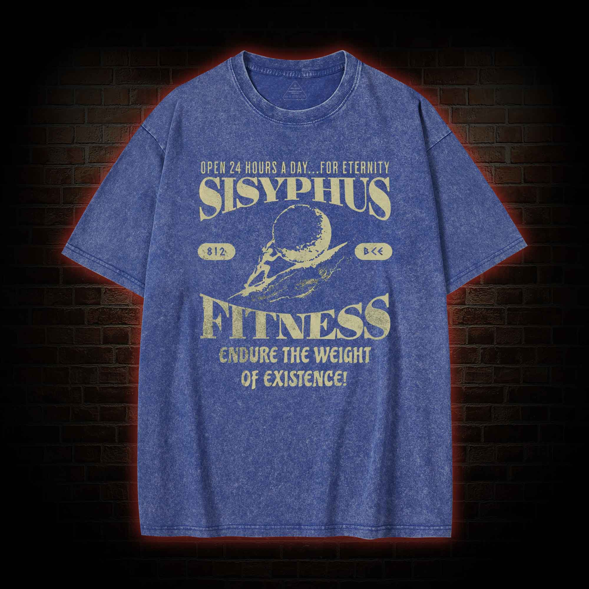 Sisyphus Fitness Washed T-shirt