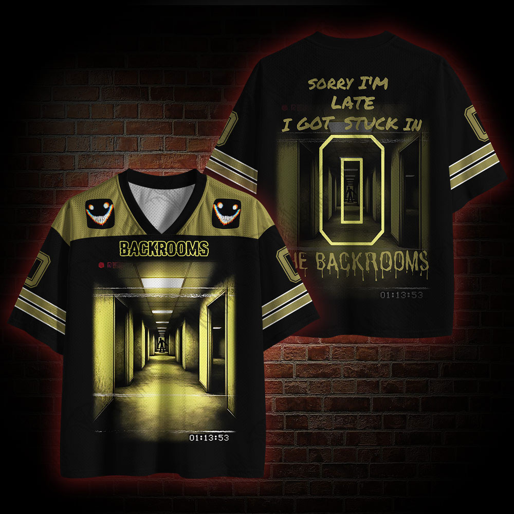 Sorry I'm Late I Got Stuck In Mesh Jersey