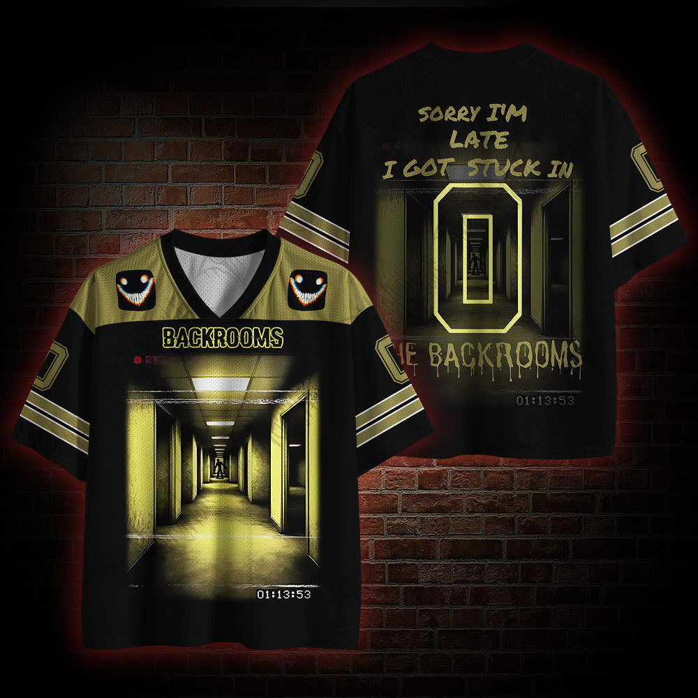 Sorry I'm Late I Got Stuck In Mesh Jersey