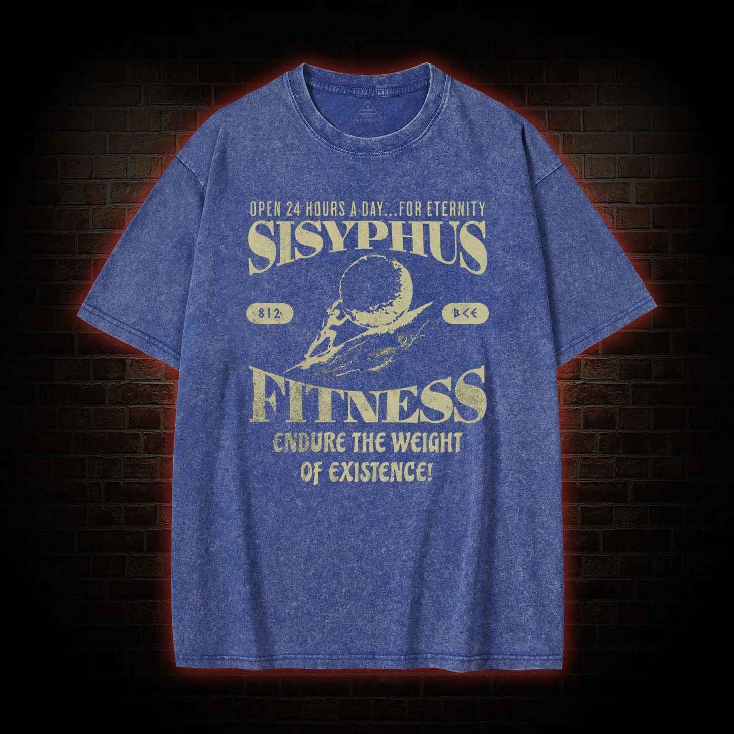 Sisyphus Fitness Washed T-shirt